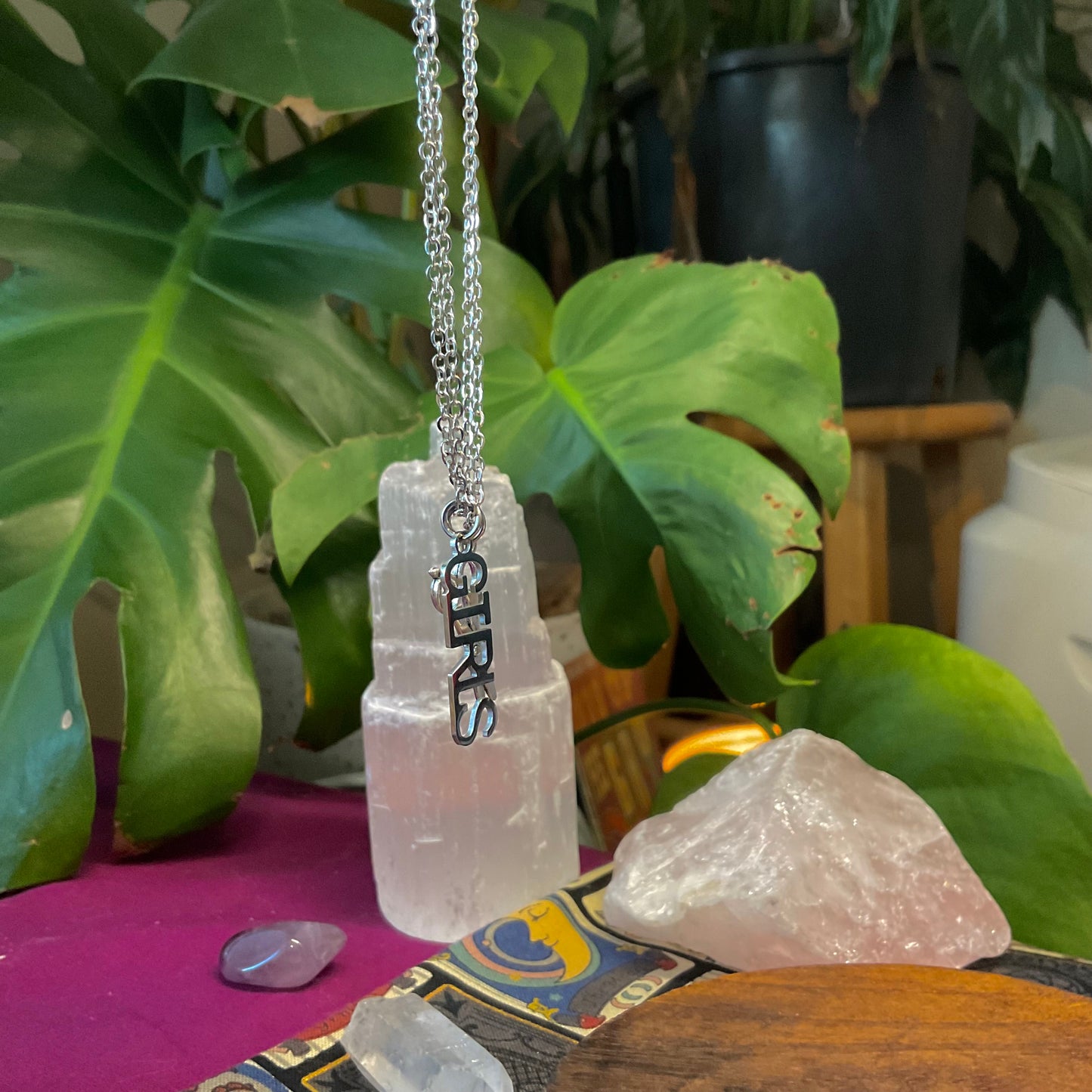 Girls Love Crafting Necklace