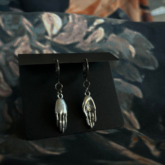 Spooky Palm Reader Earrings