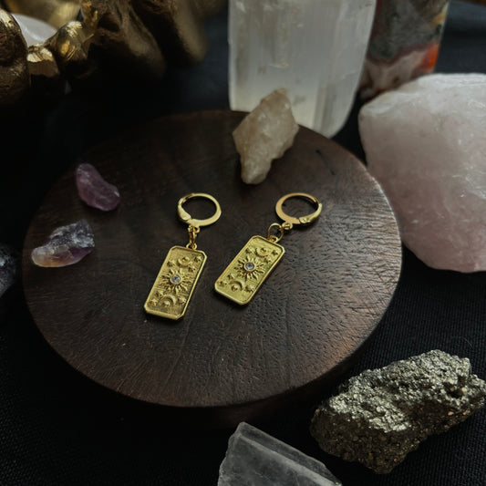 Cosmic Gold Earrings