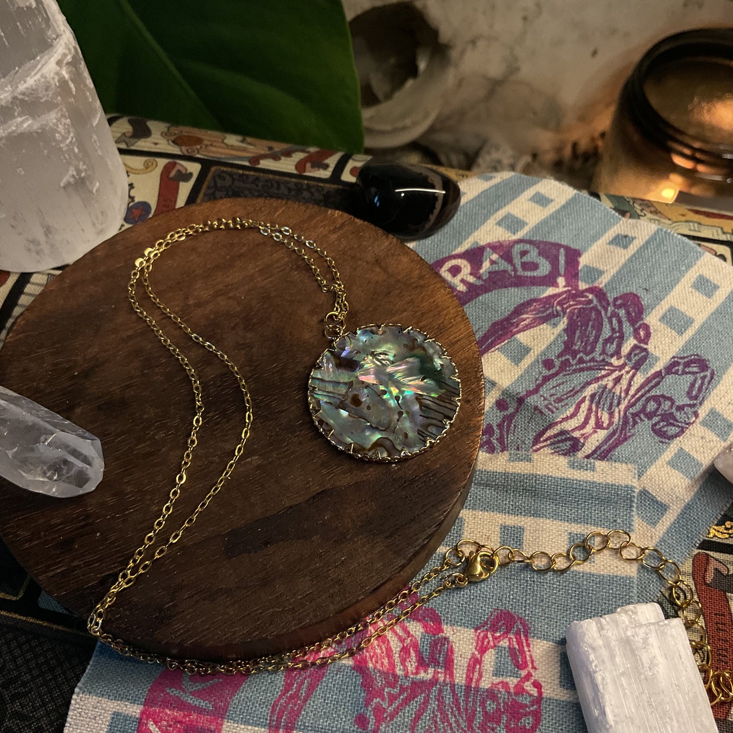 Abalone Pendant Necklace