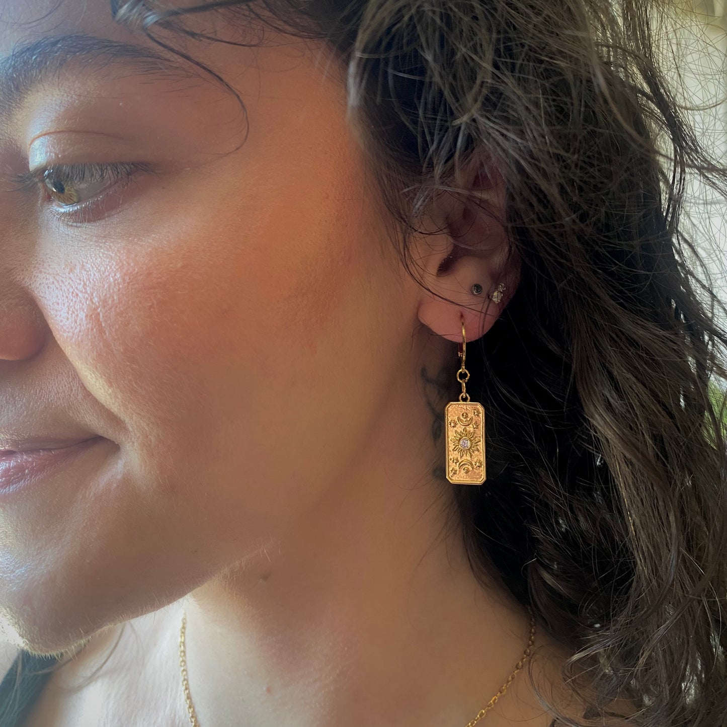 Cosmic Gold Earrings