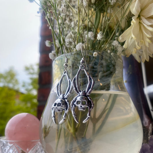 Silver Skulltula Earrings